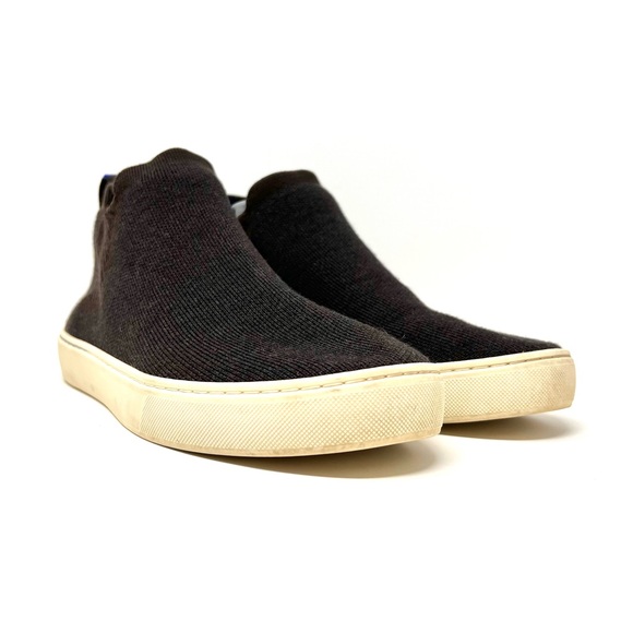 Rothy’s Espresso Brown Merino Wool Chelsea Boots Size 9.5 - Picture 1 of 9